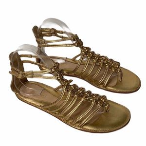 Coach Gladiator Metallic Gillian Sandals size 9.5
